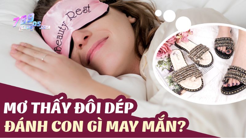 Nằm mơ thấy mất dép là điềm gì? Đánh con gì ăn đậm?